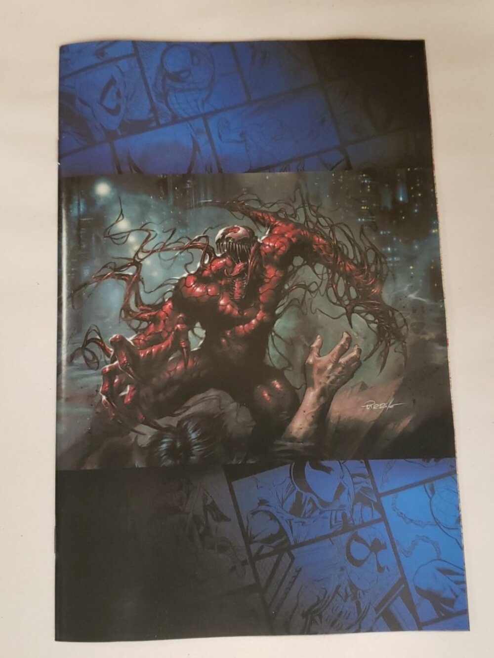 Spider-Man/Venom Death Spiral Body Count #1 Lucio Parrillo 1:50 Virgin Incentive